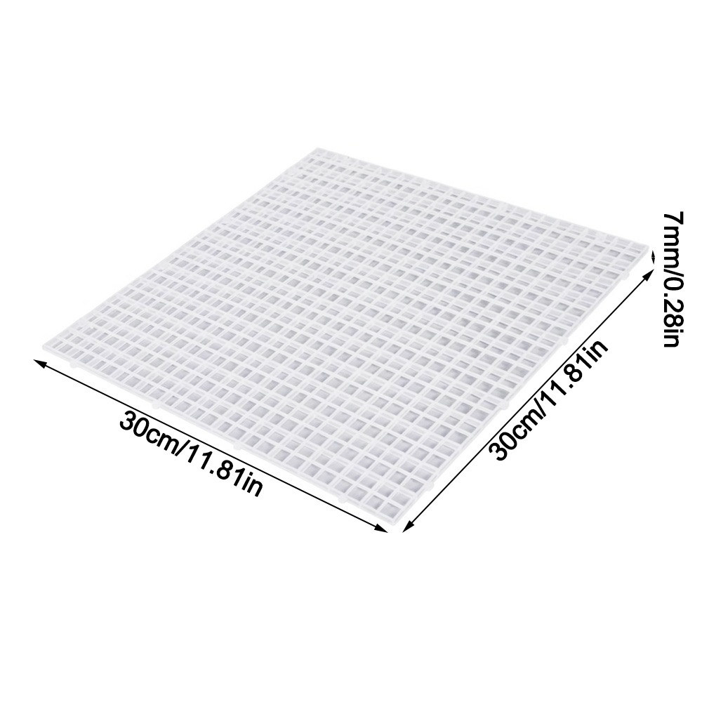 Aquael Filter Fzn - 30x15/30x30cm Visbak Isolatieplaat Afneembare Verbindbare Holle