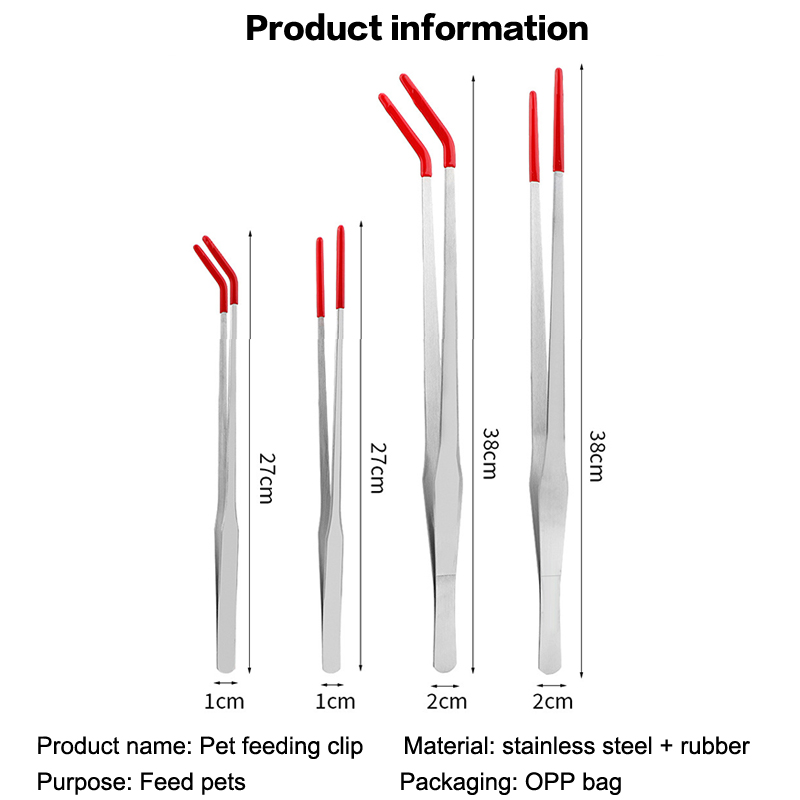 Onderhoudsgereedschap voor aqu - Feeding Tong Stainless recensie en prijs