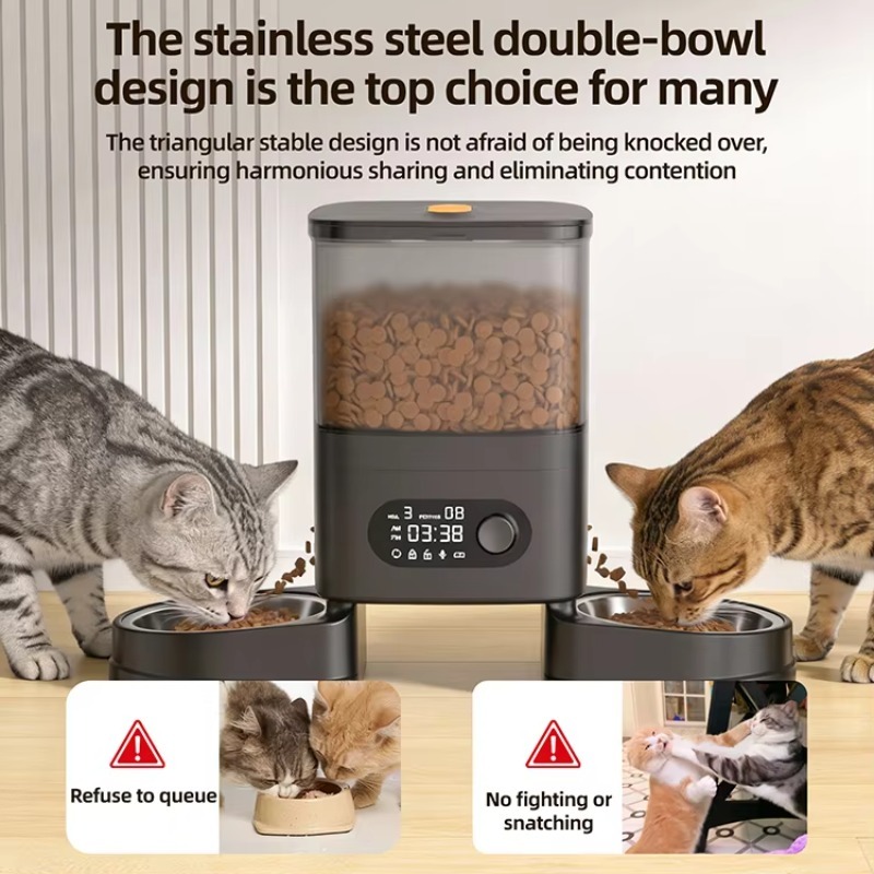 Automatische Huisdierenvoeder  - Timer Dual Outlet recensie en prijs
