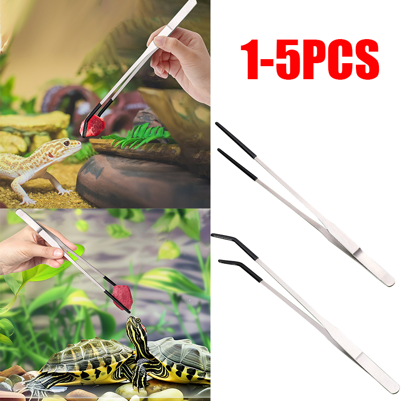 5-1PC Rvs Rechte En Gebogen Ta - Feeding Tong Stainless recensie en prijs
