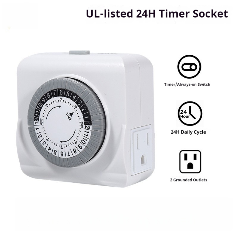 US SPEC/PLUG Standaardcertific - Timer Dual Outlet recensie en prijs