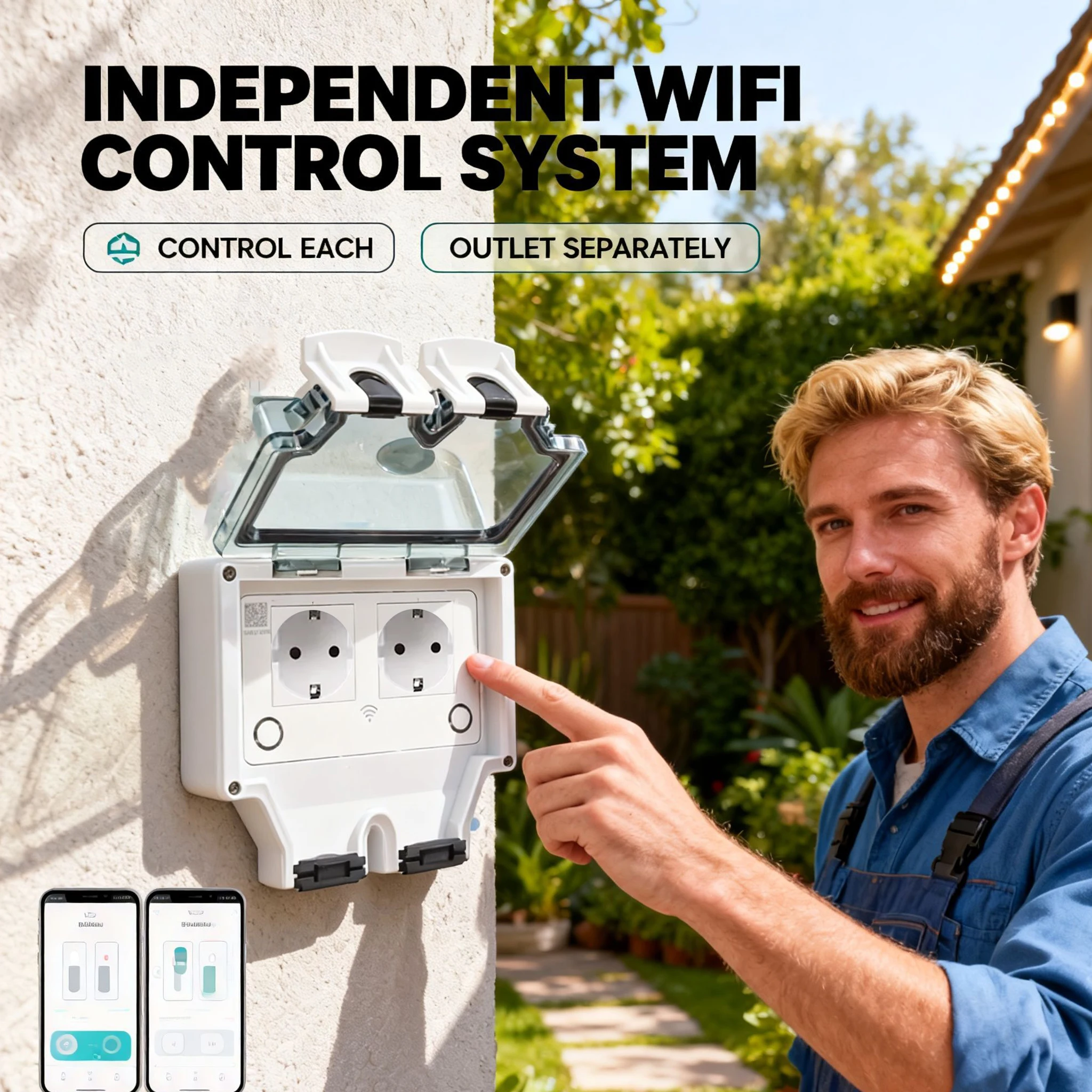 Tuya Waterdichte Elektrische S - Timer Dual Outlet recensie en prijs